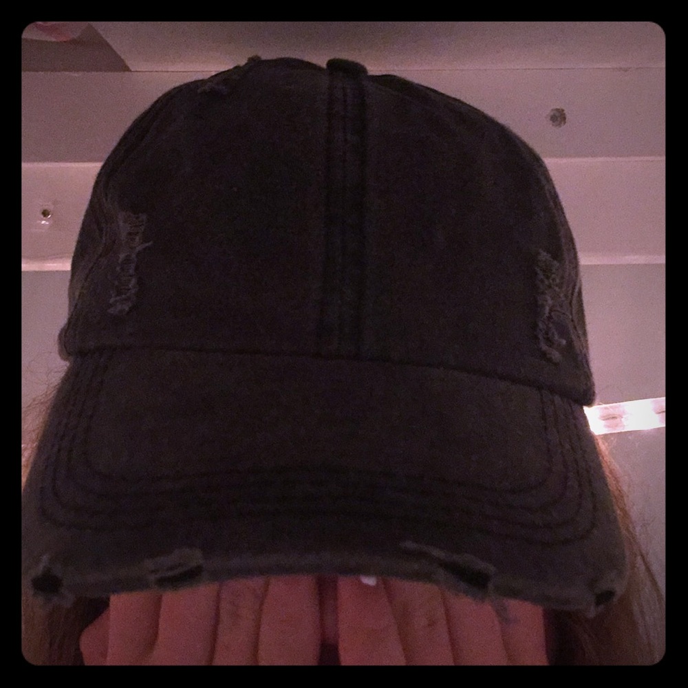 Grey Baseball/ dad hat